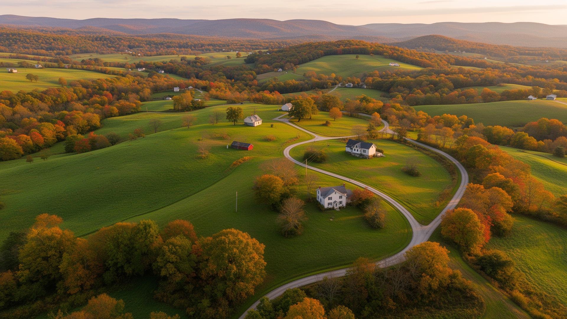 Northern Dutchess County residential area